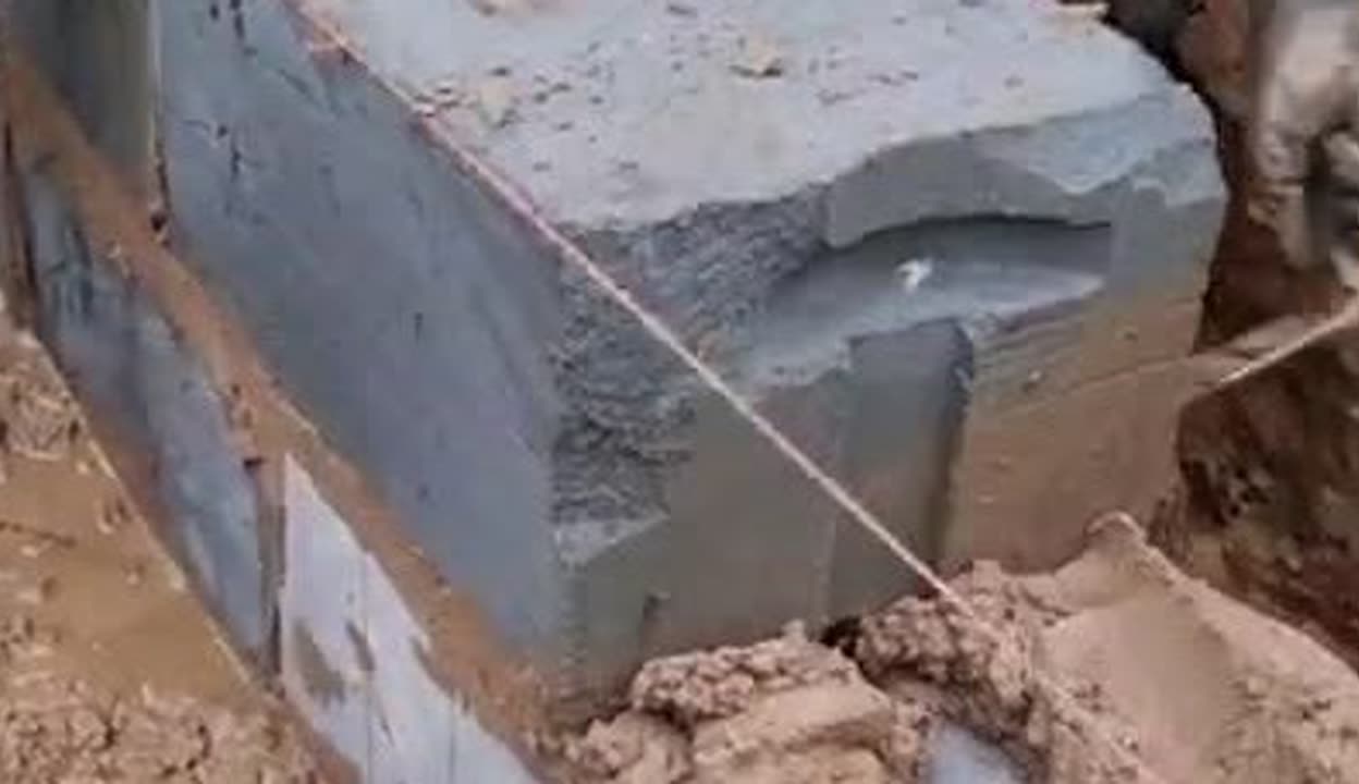 加寬的陶粒磚塊砌筑